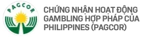 Chứng nhận hợp phát của gambling hợp phát của philippin pagcor